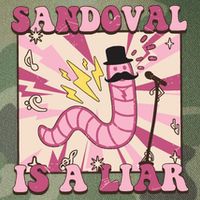 Retro Sandovals A Liar Worm With A Mustache Legacy Tie Dye Trucker Hat