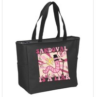 Retro Sandovals A Liar Worm With A Mustache Zip Tote Bag