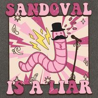 Retro Sandovals A Liar Worm With A Mustache Cotton Canvas Backpack