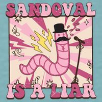 Retro Sandovals A Liar Worm With A Mustache Sueded Cloud Jersey T-Shirt