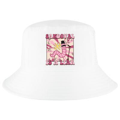 Retro Sandovals A Liar Worm With A Mustache Cool Comfort Performance Bucket Hat
