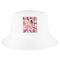 Retro Sandovals A Liar Worm With A Mustache Cool Comfort Performance Bucket Hat