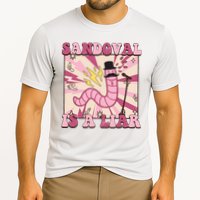 Retro Sandovals A Liar Worm With A Mustache Performance Shirt