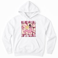 Retro Sandovals A Liar Worm With A Mustache Hoodie