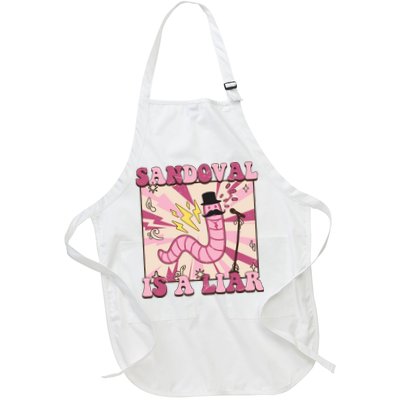 Retro Sandovals A Liar Worm With A Mustache Apron