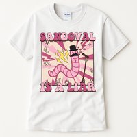 Retro Sandovals A Liar Worm With A Mustache Tall T-Shirt