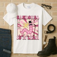 Retro Sandovals A Liar Worm With A Mustache Tall T-Shirt