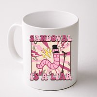Retro Sandovals A Liar Worm With A Mustache Mug