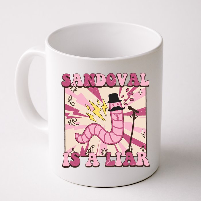 Retro Sandovals A Liar Worm With A Mustache Mug