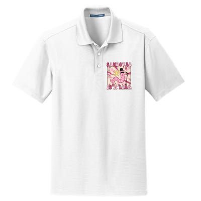 Retro Sandovals A Liar Worm With A Mustache Dry Zone Grid Polo