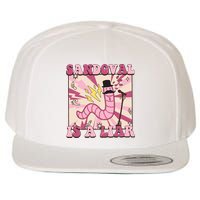 Retro Sandovals A Liar Worm With A Mustache Wool Snapback Cap
