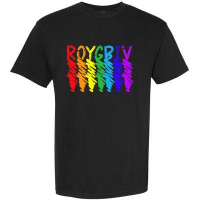 Roygbiv Sketchy Art Teacher Artist Painter Painting Garment-Dyed Heavyweight T-Shirt