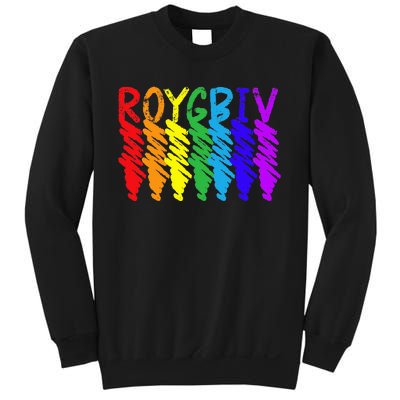 Roygbiv Sketchy Art Teacher Artist Painter Painting Sweatshirt