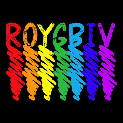 Roygbiv Sketchy Art Teacher Artist Painter Painting T-Shirt