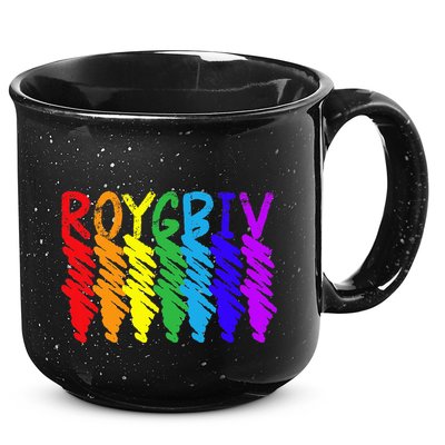 Roygbiv Sketchy Art Teacher Artist Painter Painting 15oz Campfire Ceramic Mug