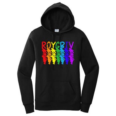 Roygbiv Sketchy Art Teacher Artist Painter Painting Women's Pullover Hoodie