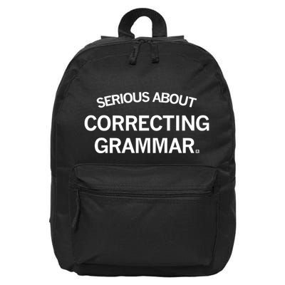 Raygunsite Serious About Correcting Grammar 16 in Basic Backpack