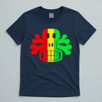 RASTA SKULL AND CROSSBONES Reggae Dub Club Rave T-Shirt