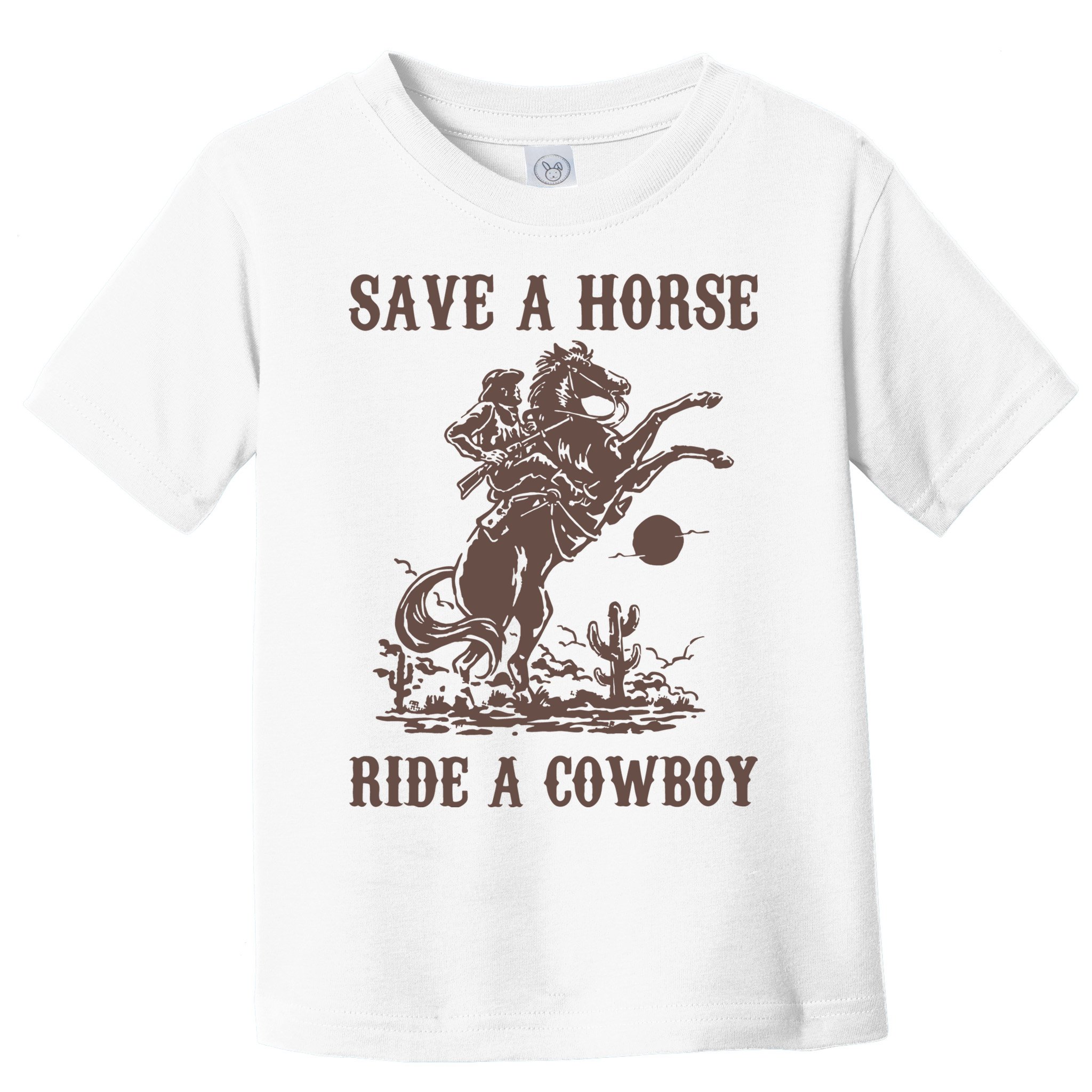 Retro Save A Horse Ride A Cowboy Country Music Toddler T-Shirt