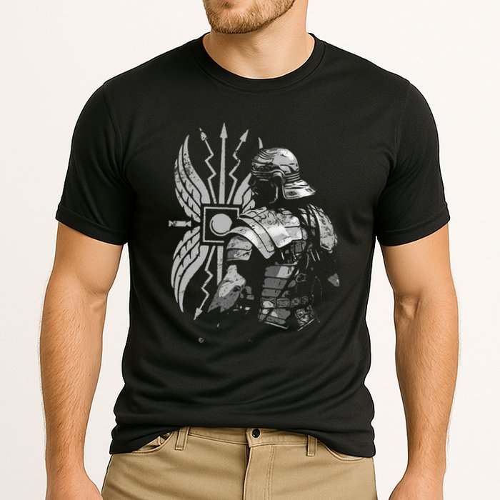 Roman Soldier Armor Imperial Gallic Scutum Ancient Rome Cooling Performance Crew T-Shirt