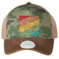 Retro Sobriety Anniversary Sober Aa Na Recovery Legacy Tie Dye Trucker Hat