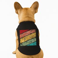 Retro Sobriety Anniversary Sober Aa Na Recovery Doggie Tank
