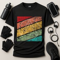 Retro Sobriety Anniversary Sober Aa Na Recovery Performance Shirt