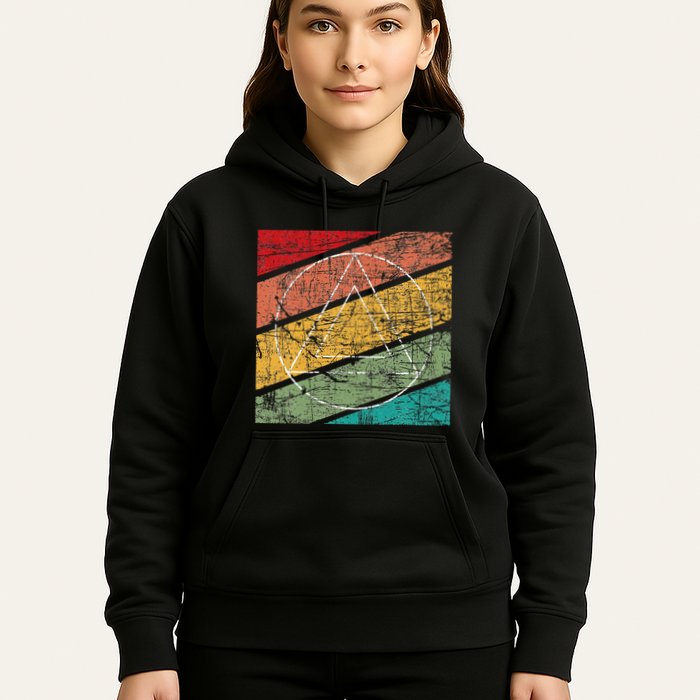 Retro Sobriety Anniversary Sober Aa Na Recovery Hoodie