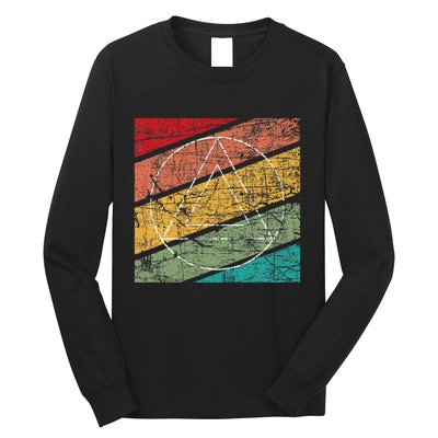 Retro Sobriety Anniversary Sober Aa Na Recovery Long Sleeve Shirt