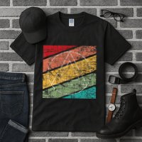 Retro Sobriety Anniversary Sober Aa Na Recovery Tall T-Shirt