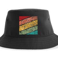 Retro Sobriety Anniversary Sober Aa Na Recovery Sustainable Bucket Hat