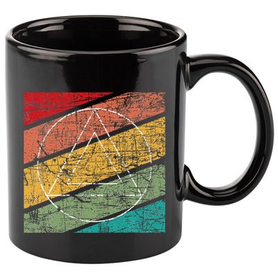 Retro Sobriety Anniversary Sober Aa Na Recovery 11oz C Handle Ceramic Mug