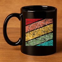 Retro Sobriety Anniversary Sober Aa Na Recovery 11oz C Handle Ceramic Mug