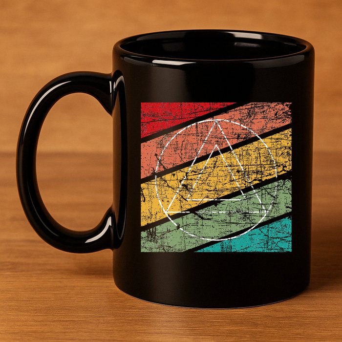 Retro Sobriety Anniversary Sober Aa Na Recovery 11oz C Handle Ceramic Mug