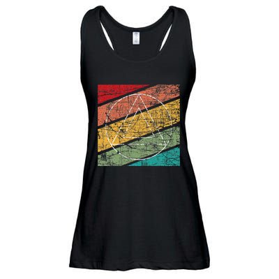 Retro Sobriety Anniversary Sober Aa Na Recovery Ladies Essential Flowy Tank