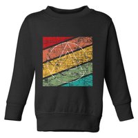 Retro Sobriety Anniversary Sober Aa Na Recovery Toddler Sweatshirt