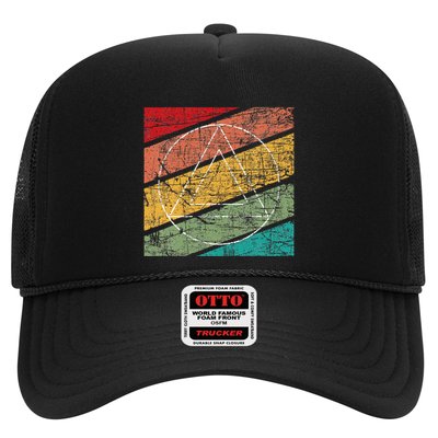 Retro Sobriety Anniversary Sober Aa Na Recovery Trucker Hat