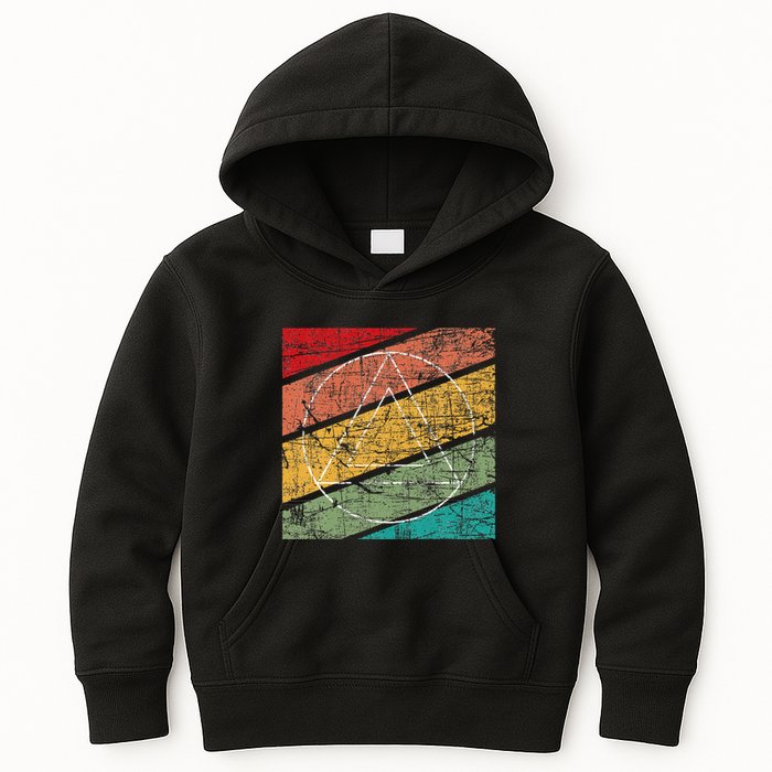 Retro Sobriety Anniversary Sober Aa Na Recovery Kids Hoodie