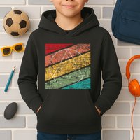 Retro Sobriety Anniversary Sober Aa Na Recovery Kids Hoodie