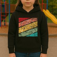 Retro Sobriety Anniversary Sober Aa Na Recovery Kids Hoodie