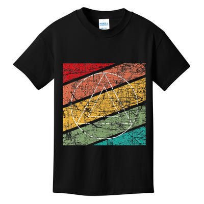 Retro Sobriety Anniversary Sober Aa Na Recovery Kids T-Shirt