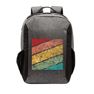 Retro Sobriety Anniversary Sober Aa Na Recovery Vector Backpack