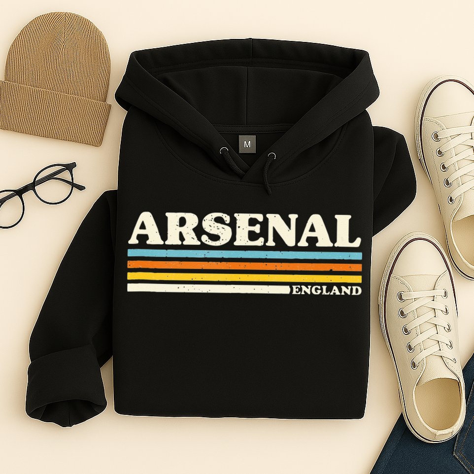 Retro Stripe Arsenal Hoodie
