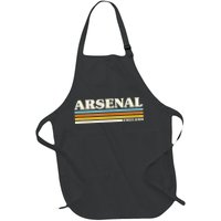Retro Stripe Arsenal Full-Length Apron With Pockets
