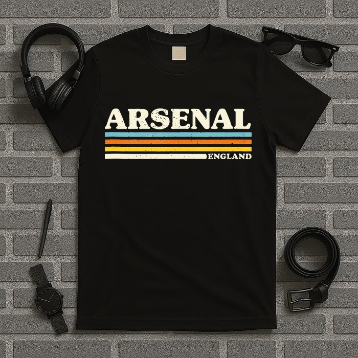 Retro Stripe Arsenal T-Shirt