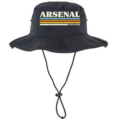Retro Stripe Arsenal Bucket Hat