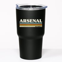 Retro Stripe Arsenal Tumbler