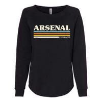 Retro Stripe Arsenal Womens California Wash Sweatshirt