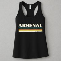 Retro Stripe Arsenal Womens Tank Top