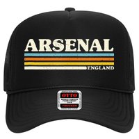 Retro Stripe Arsenal Trucker Hat